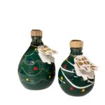 Orcio decorato con olio extra vergine d’oliva Coratina